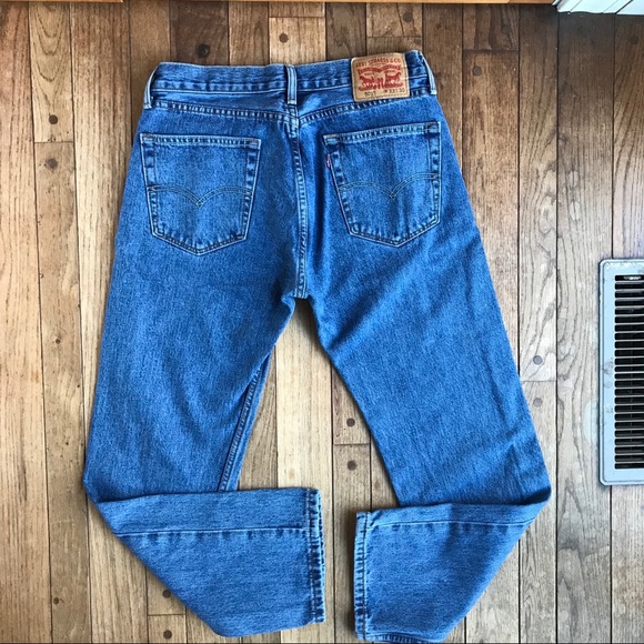 Levi’s 505 Men’s Straight Leg Jeans 33x30    *Aa11 - Picture 7 of 8